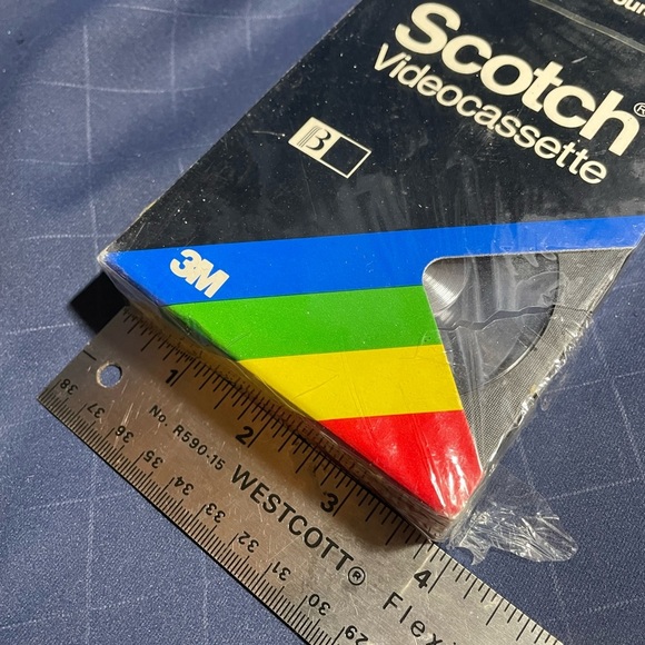 VTG Scotch 3M L-500 Beta Videocassette Tape *sealed* - Picture 7 of 7